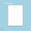 Mini agenda A6 2020 para impressão - anotações