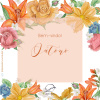 Download template floral colorido outono 2022